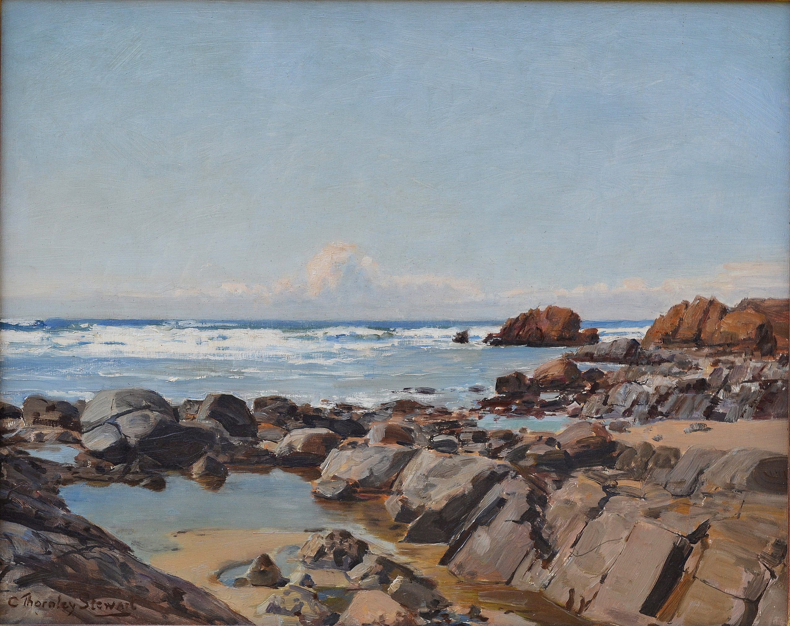 Cecil Thornley Stewart - Lovely Seascape Cecil Thornley Stewart - Lovely Seascape