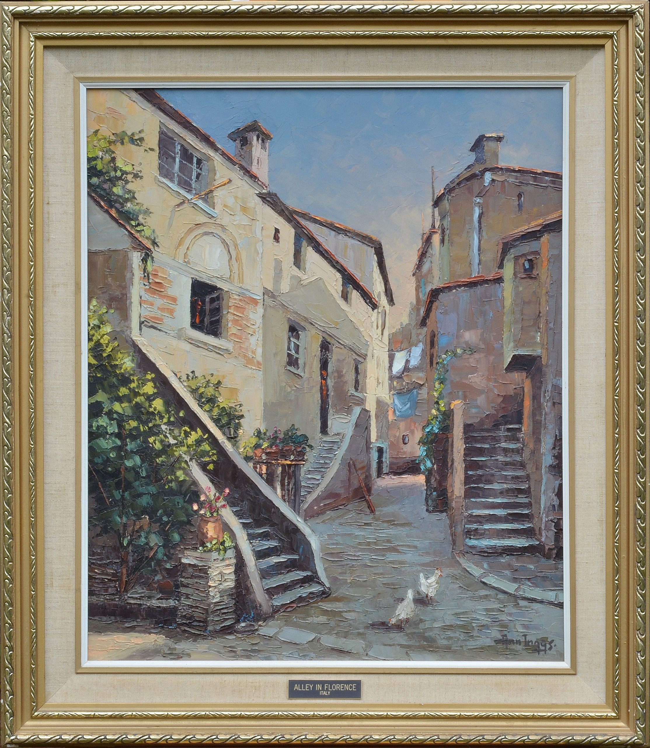 Ann Inggs - Alley in Florence, Italy Ann Inggs - Alley in Florence, Italy