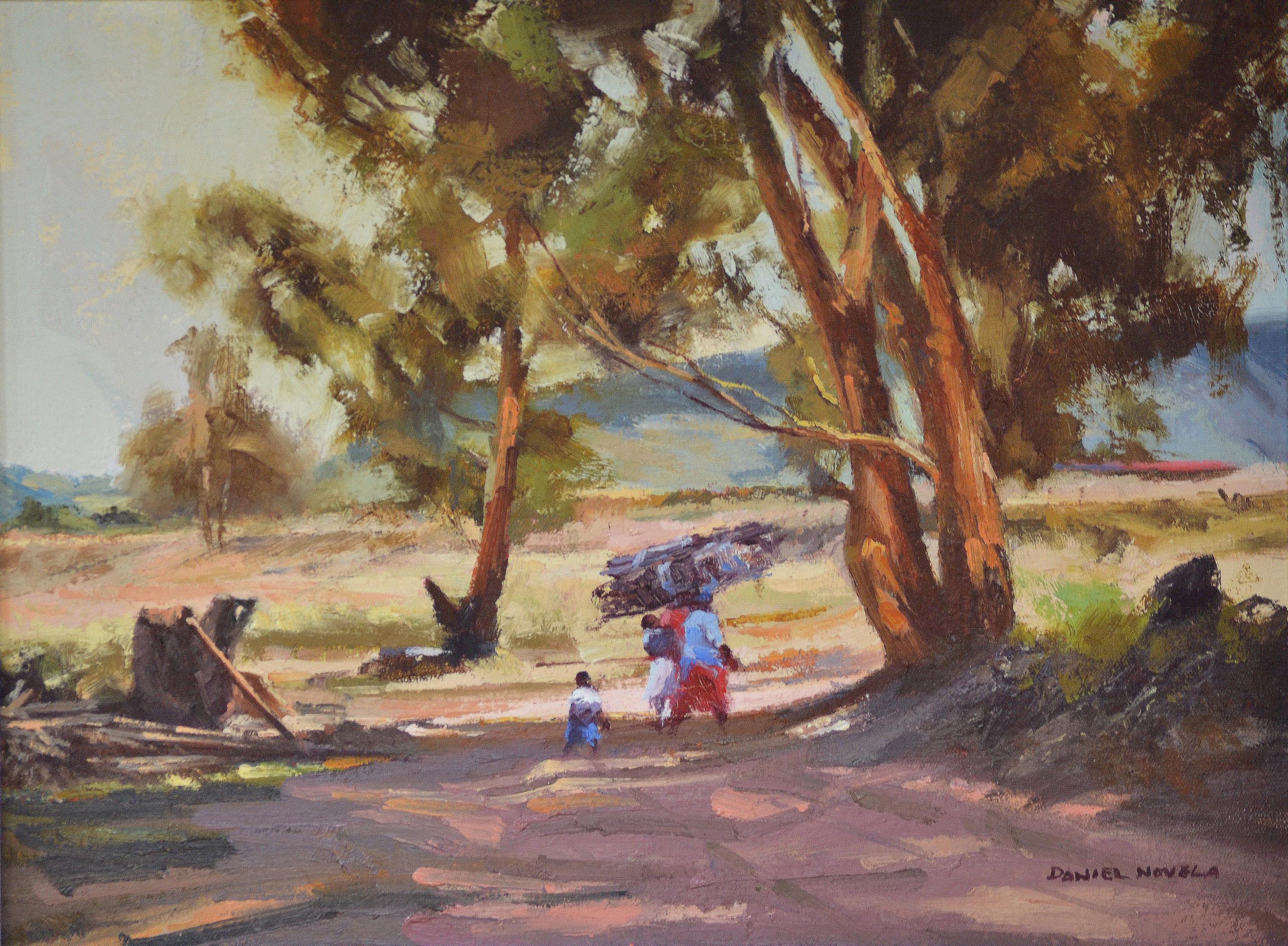 Daniel Novela - Woman and Gum Trees - Artwork Daniel Novela - Woman and Gum Trees - Artwork