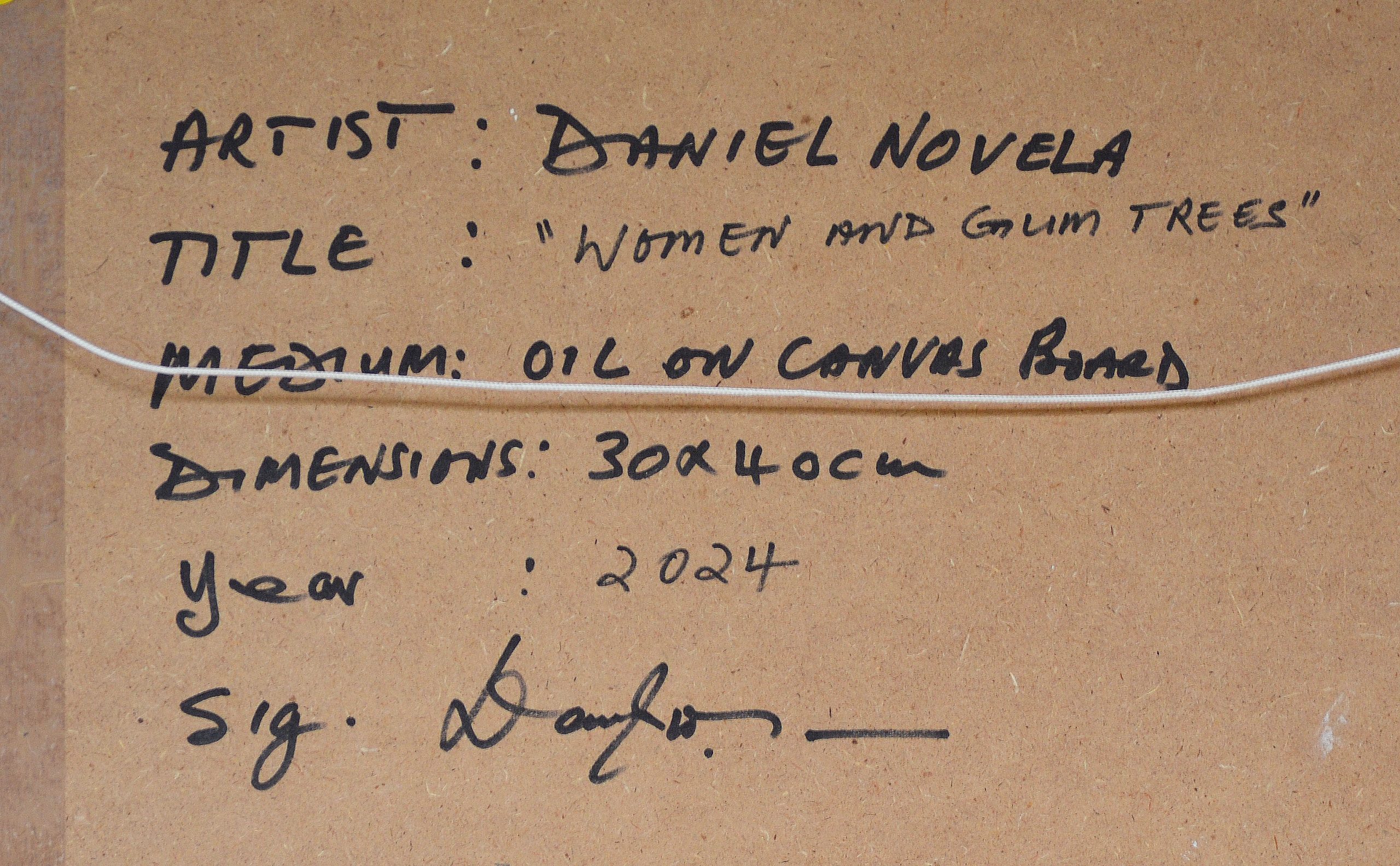 Daniel Novela - Woman and Gum Trees Daniel Novela - Woman and Gum Trees