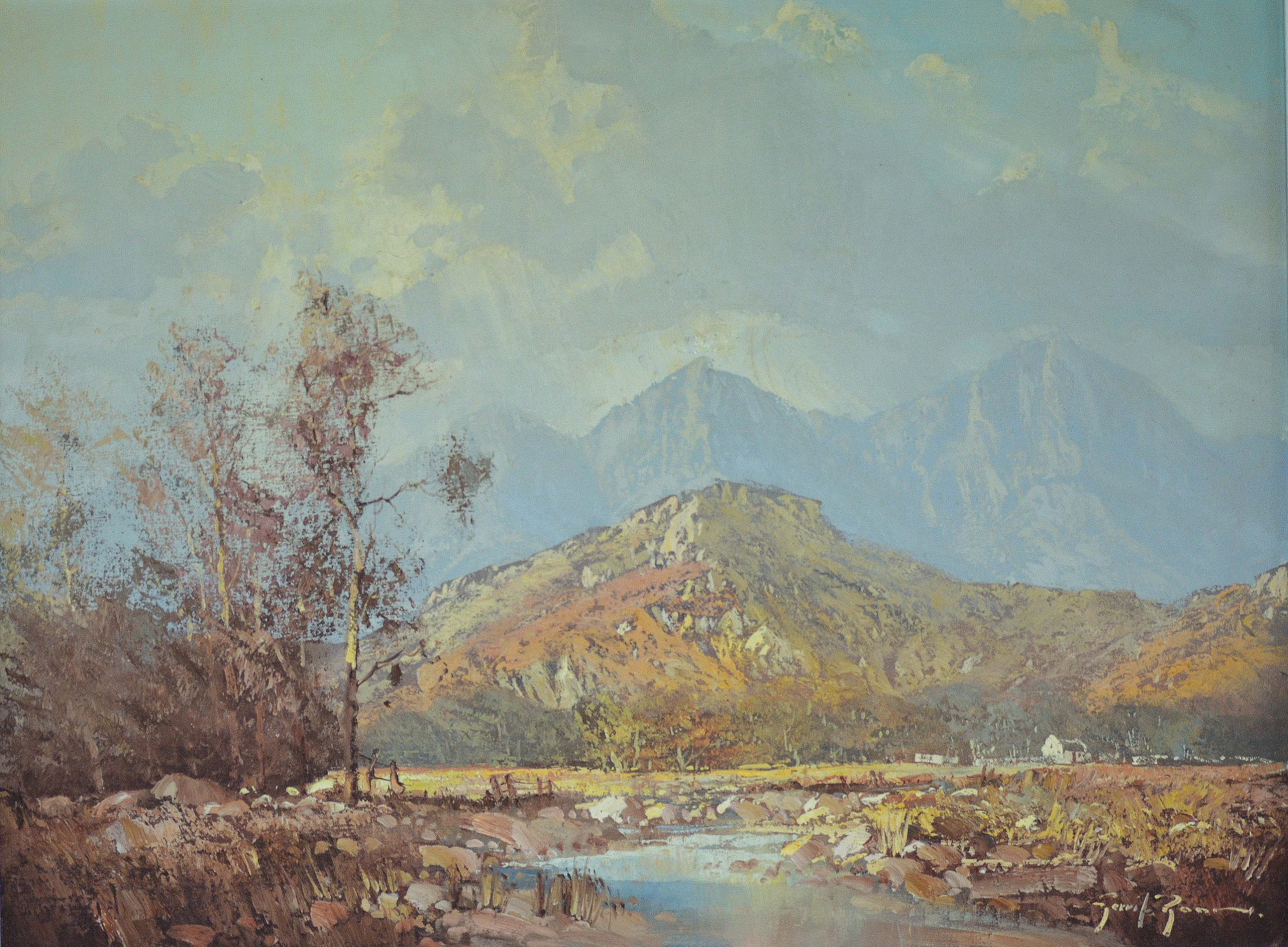Gerrit Roon - Cottage in the Mountains, Western Cape - Artwork Gerrit Roon - Cottage in the Mountains, Western Cape - Artwork