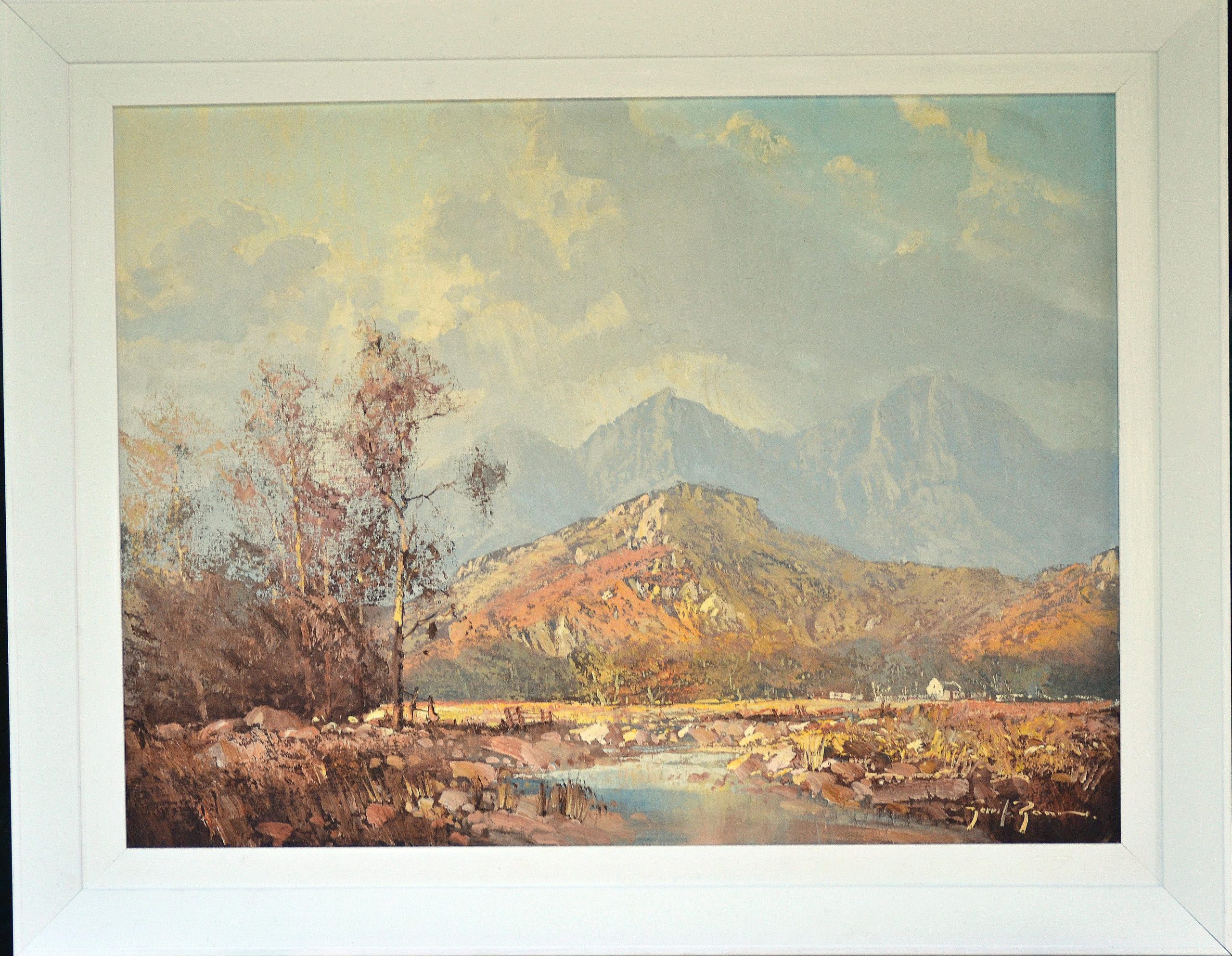 Gerrit Roon - Cottage in the Mountains, Western Cape - Framed Gerrit Roon - Cottage in the Mountains, Western Cape - Framed
