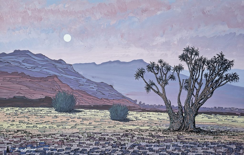 Brian Adnams - Brian Adnams - "The Quiver Tree" Namaqualand